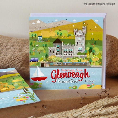 Glenveagh Donegal card Ireland