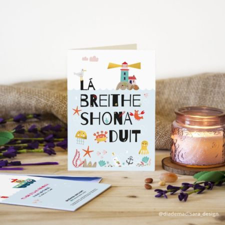 Lá breithe shona duit | Happy Birthday Card