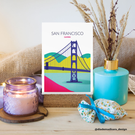 Travel Postcard San Francisco California