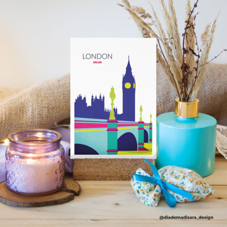 Travel Postcard London UK