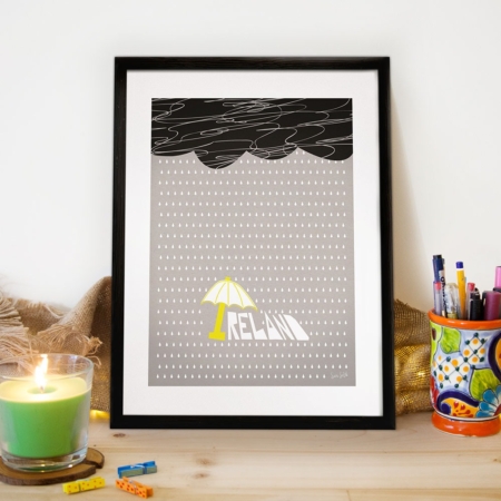 Signed Print Irish Weather Storm